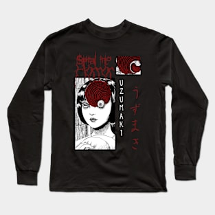 Spiral into horror Long Sleeve T-Shirt